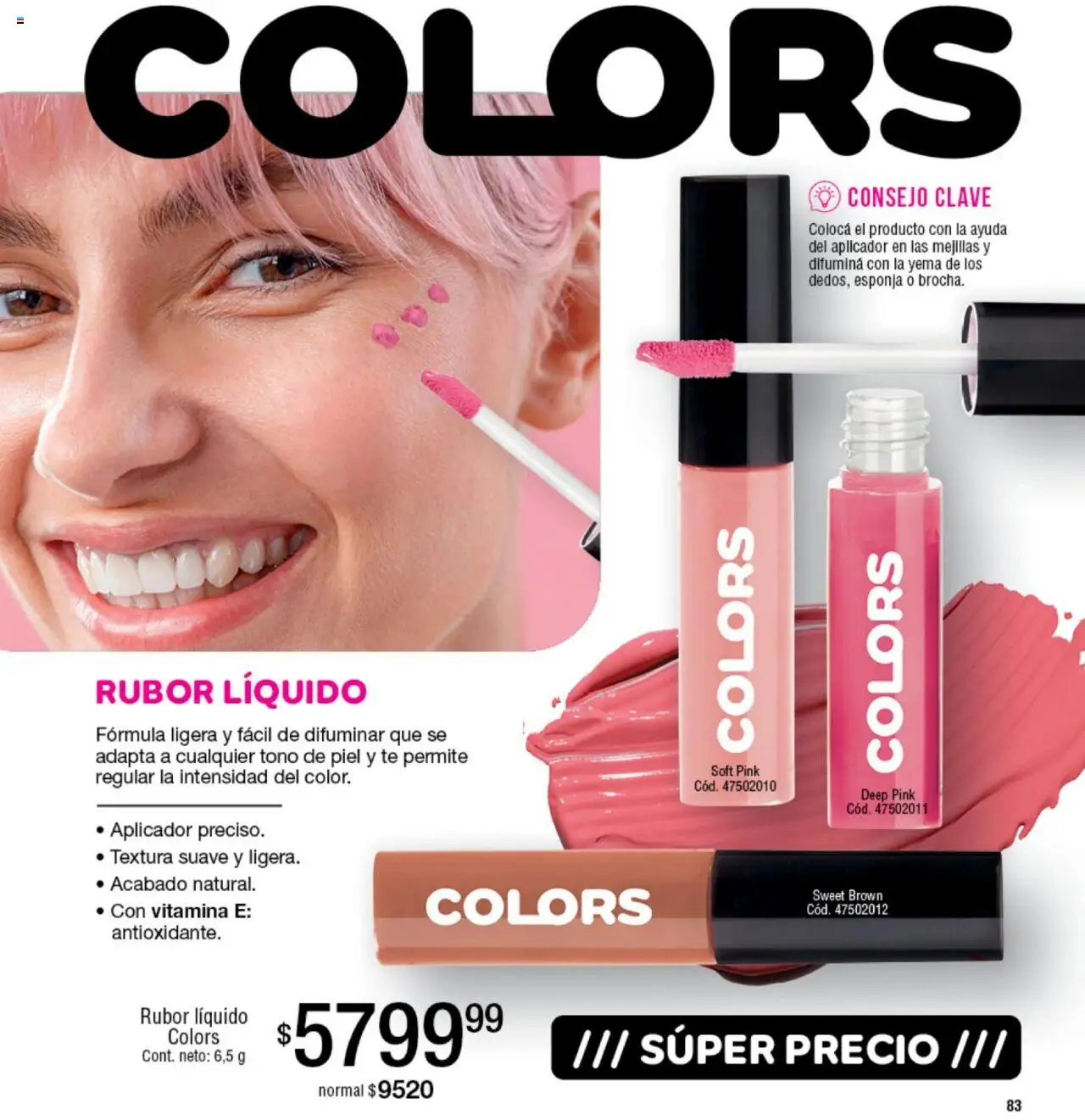Millanel catálogo │ válido desde el 18.08.2025 | Página: 83 | Productos: Rubor, Esponja, Té
