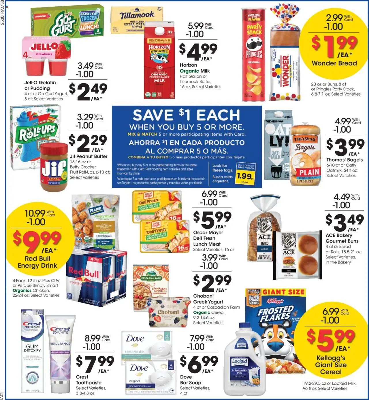 Ralphs Weekly Ad - valid from 27.08.2025 | Page: 6 | Products: Box, Milk, Soap, Bar Soap