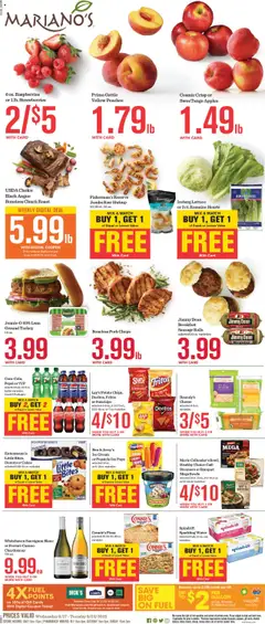 Preview of Mariano's weekly ads valid from 17.09.2025