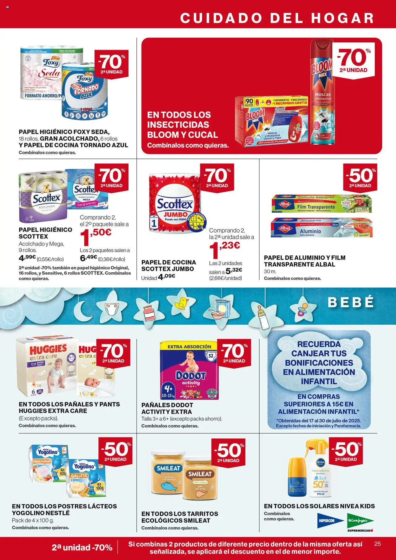 Nuevas ofertas de El Corte Inglés válidas en toda la República Mexicana desde el 31.07.2025. ¡Encuentra las mejores ofertas en El Corte Inglés - Catálogo Nuestros Mejores Precios! | Página: 29 | Productos: Pollo, Loción, Cocina, Sierra