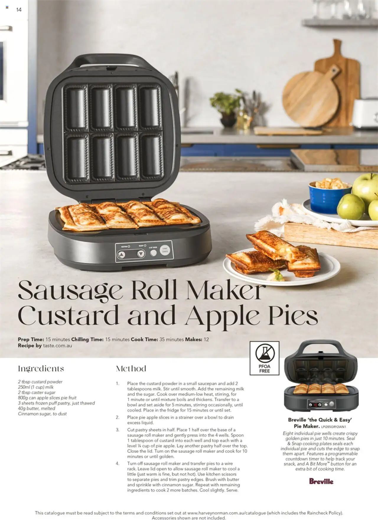Harvey Norman catalogue - valid from 01.07.2025 | Page: 14 | Products: Pies, Fridge, Timer, Press