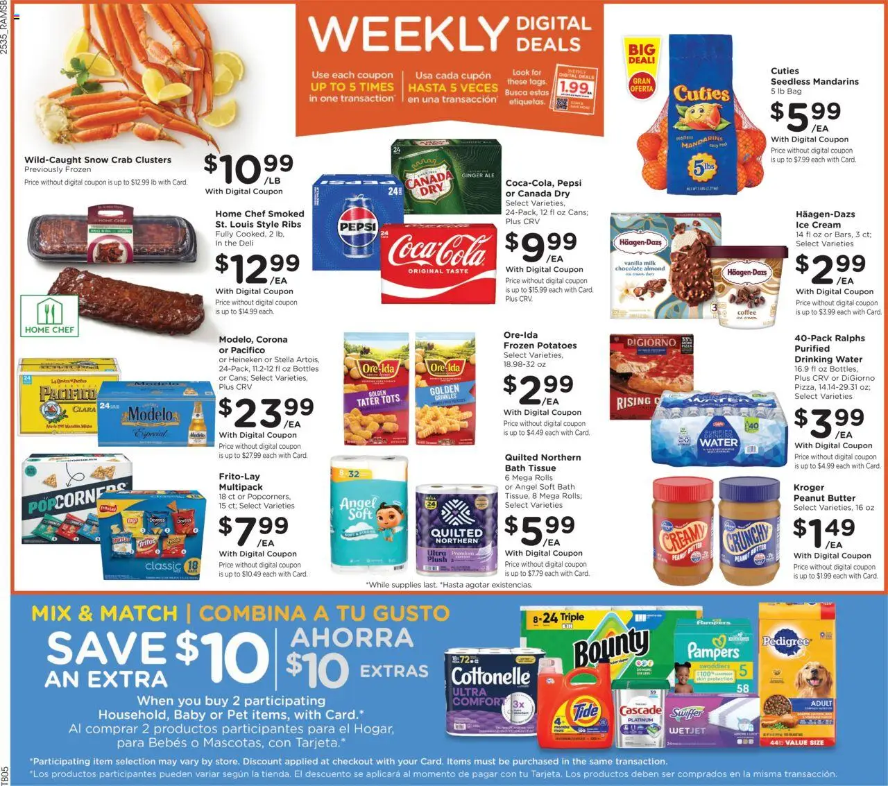 Ralphs Weekly Ad - CA - valid from 01.10.2025 | Page: 2 | Products: Ginger, Butter, Coffee, Bag