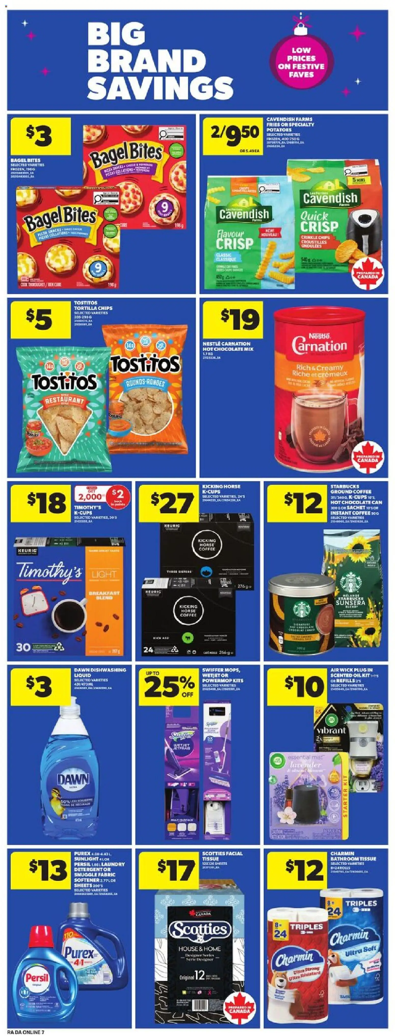 Atlantic Superstore flyer valid from 20.11.2025 | Page: 17 | Products: Potatoes, Oil, Coffee, Chocolate