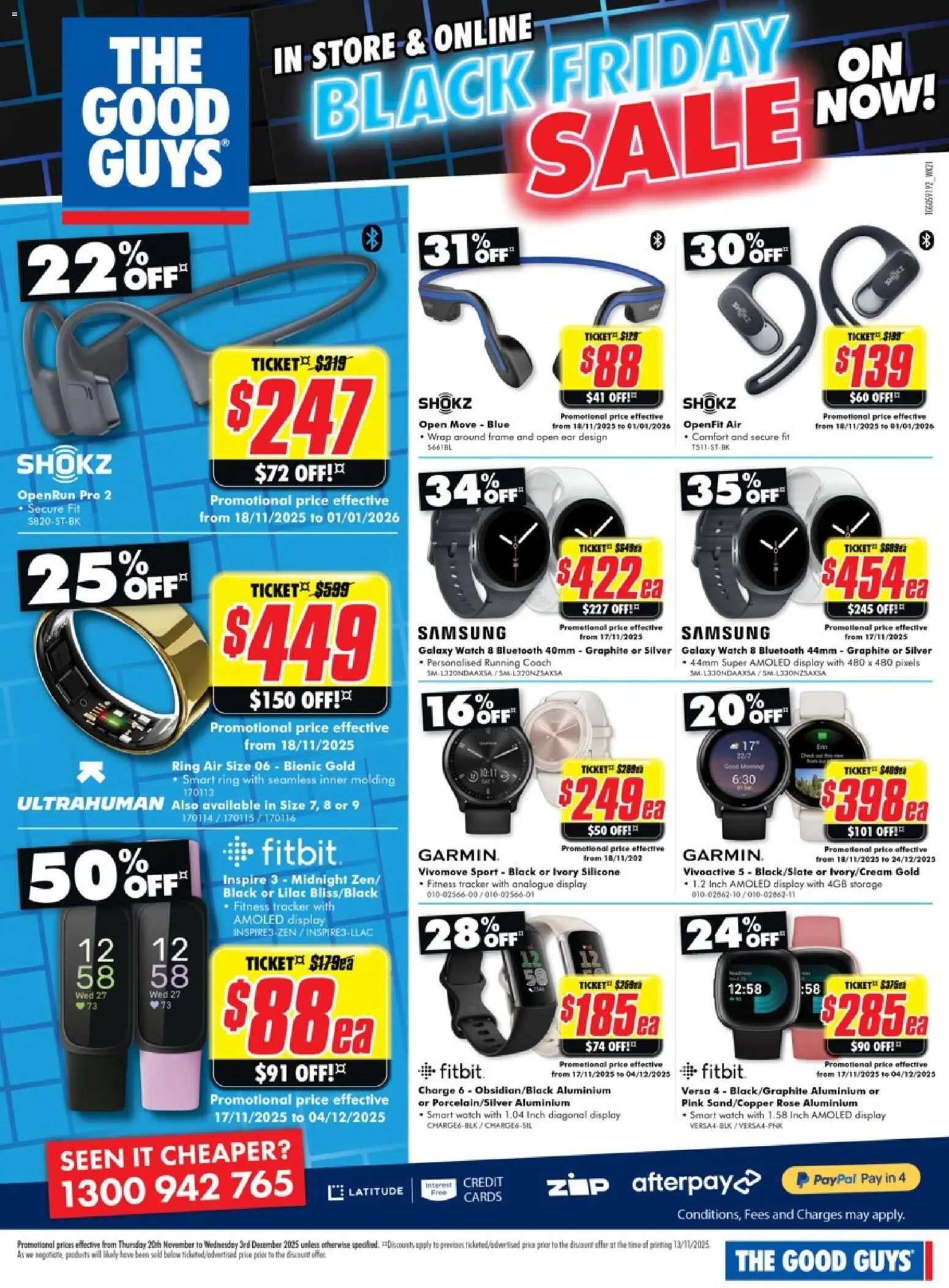 The Good Guys catalogue - valid from 19.11.2025 | Page: 15 | Products: Rice, Watch