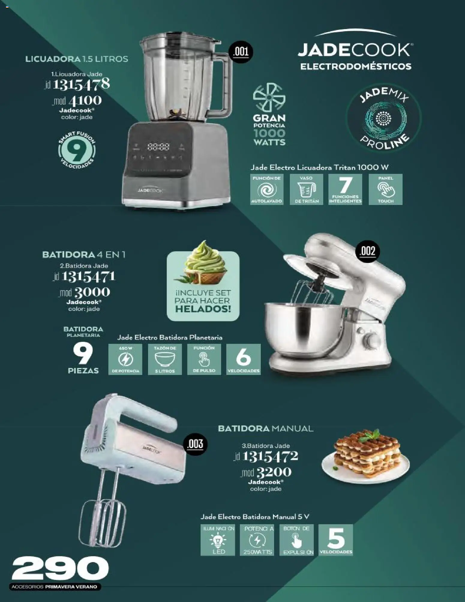 Nuevas ofertas de Price Shoes válidas en toda la República Mexicana desde el 18.04.2026. ¡Encuentra las mejores ofertas en Price Shoes catálogo Accesorios! | Página: 290 | Productos: Licuadora, Batidora