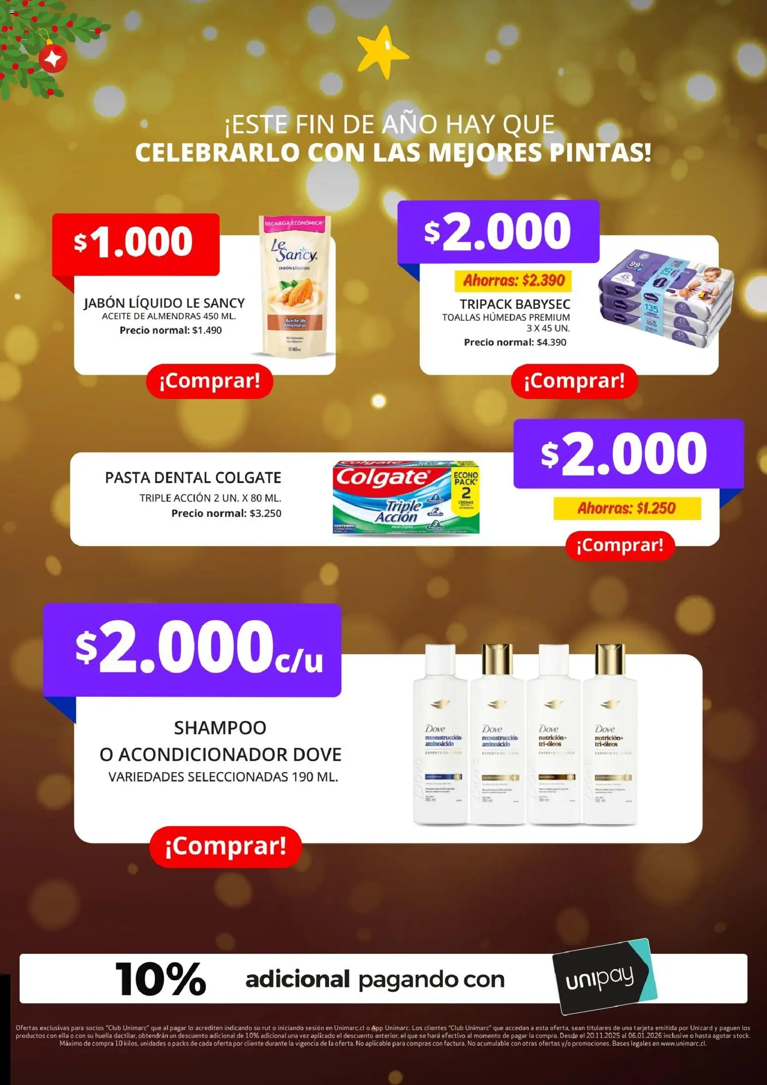 Unimarc Ofertas │ válido desde el 20.11.2025 | Página: 23 | Productos: Almendra, Acondicionador, Almendras, Shampoo