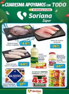 Vista previa de Soriana Fin de Semana Súper: Chih, Delicias, Dur y Coah (excepto Saltillo), nuevo folleto de la tienda, válido en México a partir del 03.04.2026