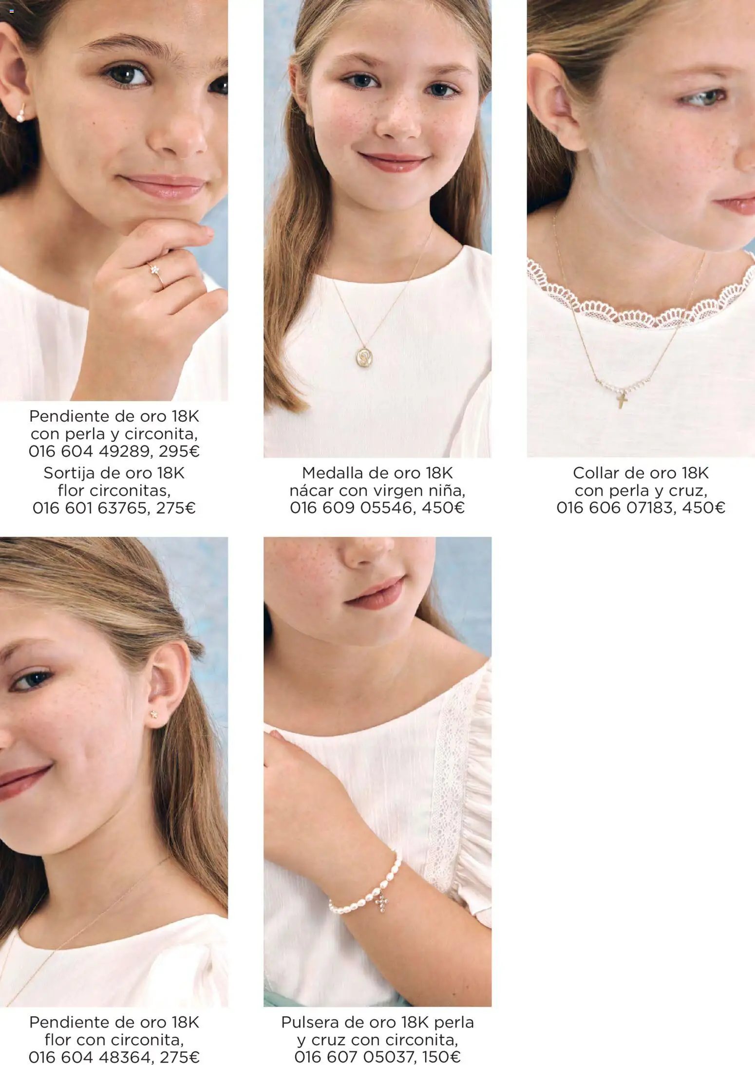 Nuevas ofertas de El Corte Inglés válidas en toda la República Mexicana desde el 20.11.2025. ¡Encuentra las mejores ofertas en El Corte Inglés catálogo Comuniones 2026! | Página: 68 | Productos: Pulsera, Collar, Medalla