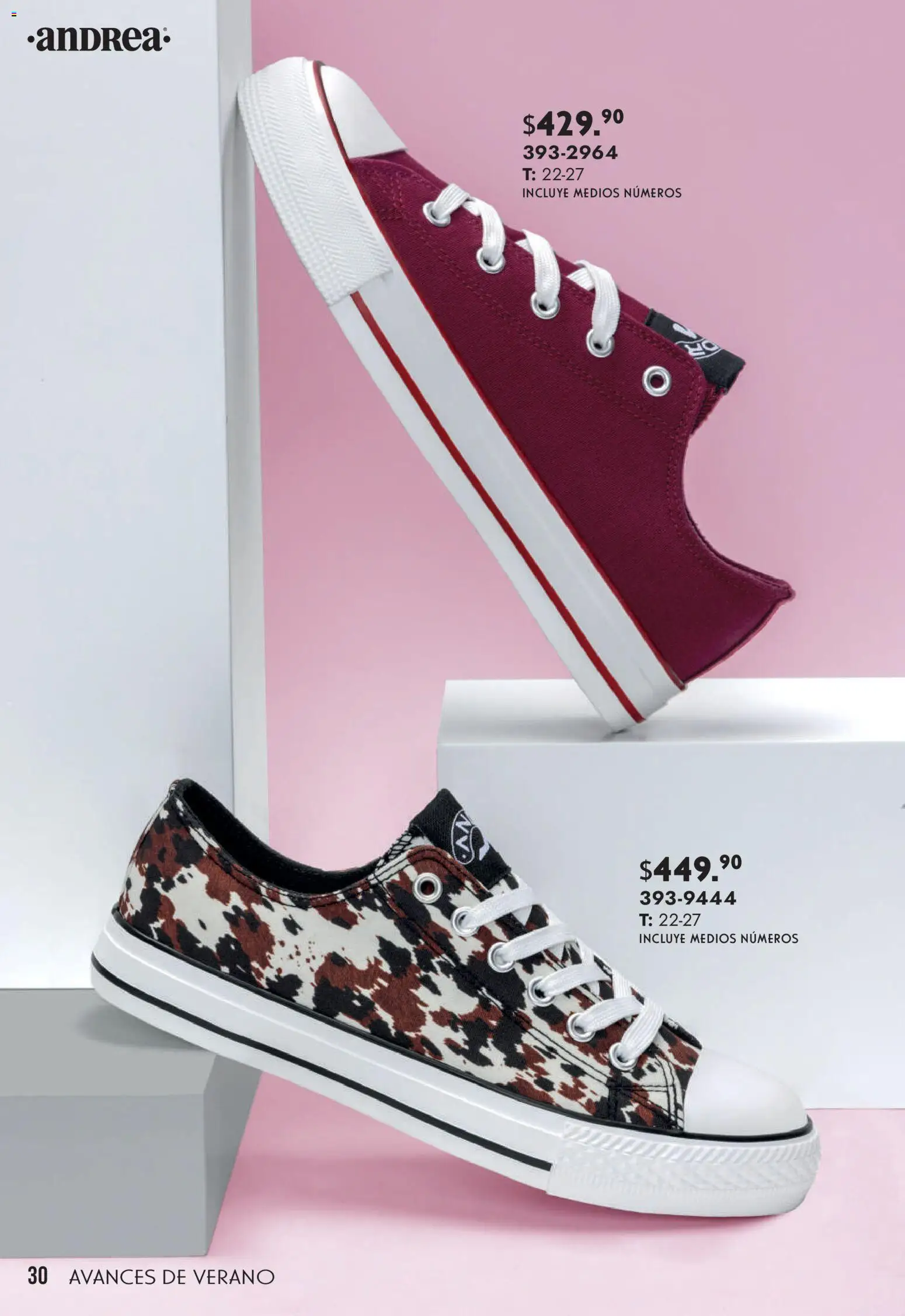 Nuevas ofertas de Andrea válidas en toda la República Mexicana desde el 22.03.2026. ¡Encuentra las mejores ofertas en Andrea catálogo Avances de Verano! | Página: 30