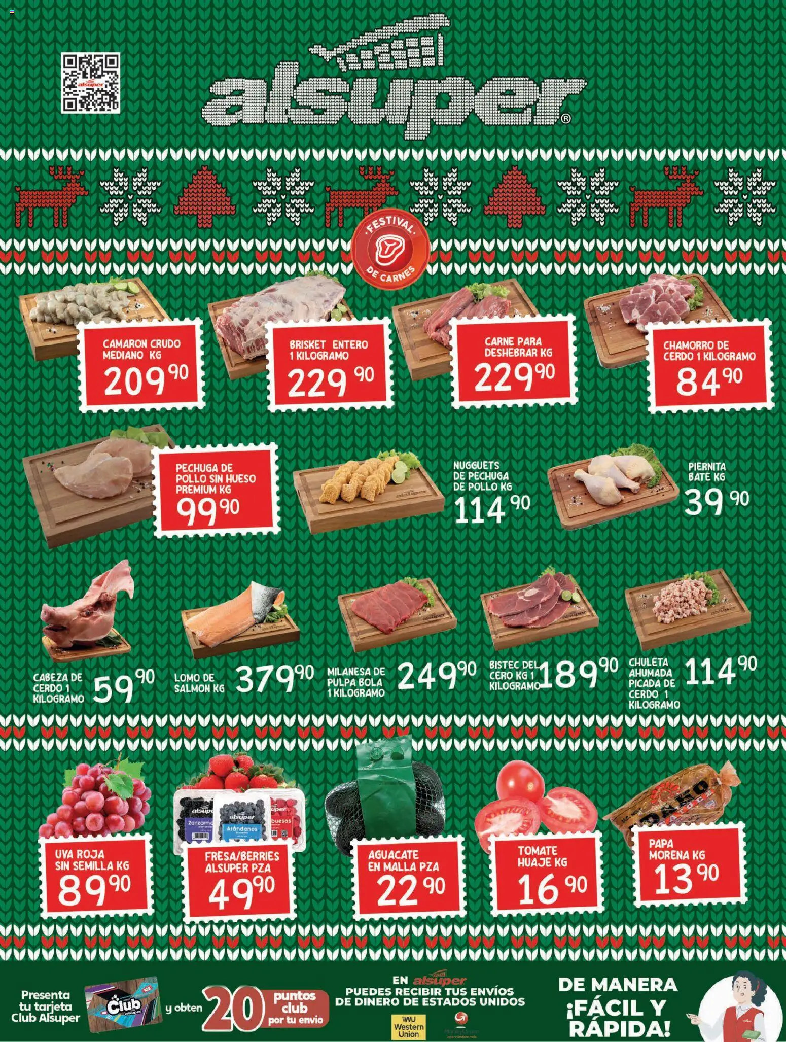 Nuevas ofertas de Alsuper válidas en toda la República Mexicana desde el 30.12.2025. ¡Encuentra las mejores ofertas en Alsuper folleto Saltillo! | Página: 8 | Productos: Aguacate, Cerdo, Uva, Malla