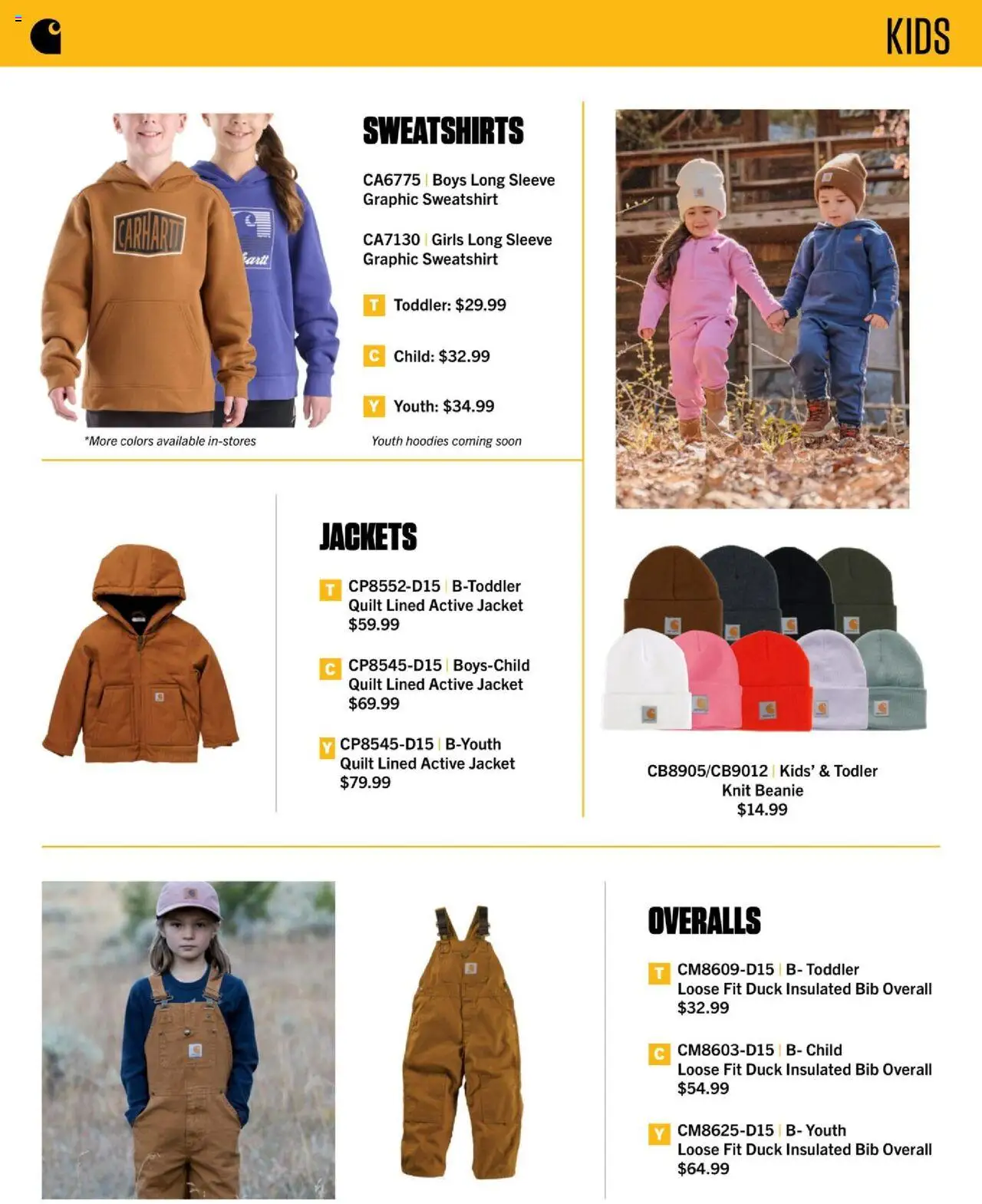 Dunham's Sports Carhartt Guide - valid from 02.10.2025 | Page: 16 | Products: Jacket, Quilt