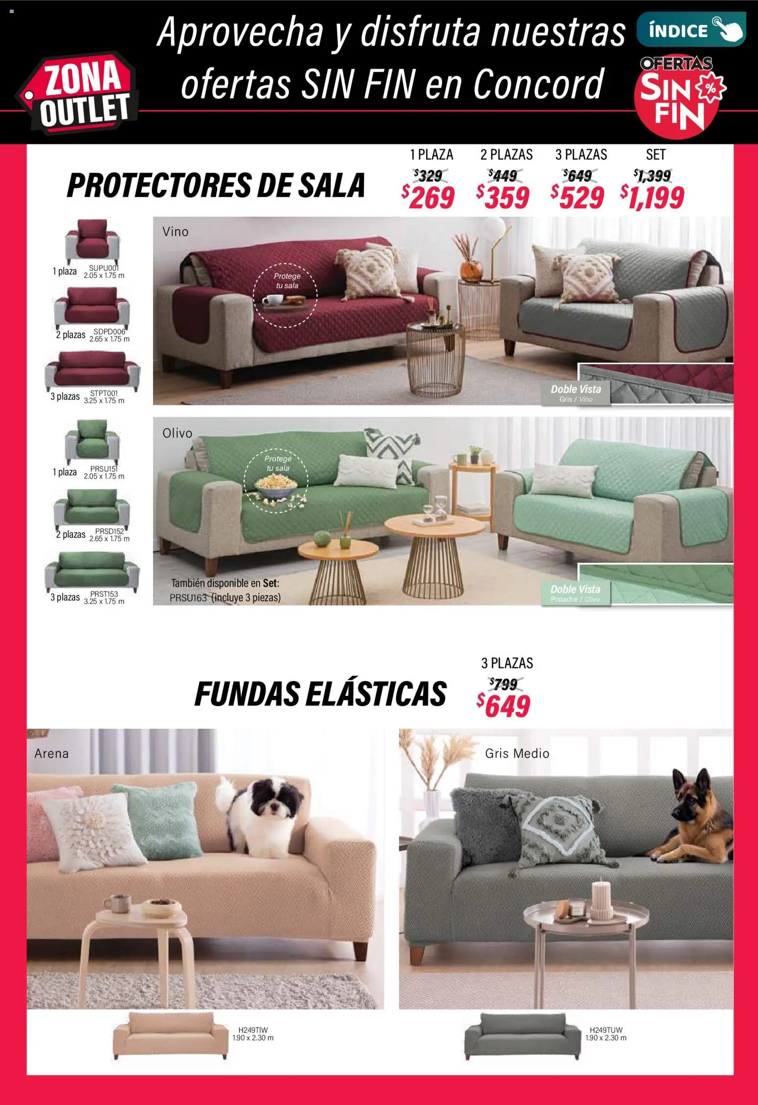 Nuevas ofertas de Colchas Concord válidas en toda la República Mexicana desde el 01.11.2025. ¡Encuentra las mejores ofertas en Colchas Concord Buen Fin! | Página: 272 | Productos: Vino