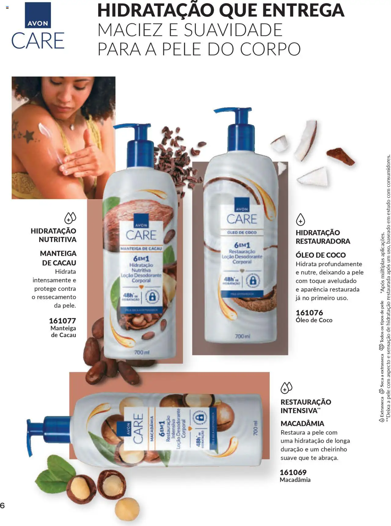 Avon Folheto - válido de 13.08.2025 | Página: 6 | Produtos: Coco, Manteiga, Óleo, Óleo de coco