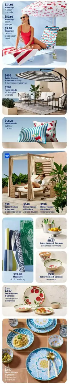 Preview of Walmart flyer - Easy spring living from shop Walmart valid from 02.04.2026 | Page: 11 | Products: Umbrella