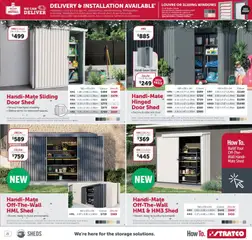 Preview of Stratco Catalogue SA - valid from 31.10.2025 | Page: 21 | Products: Door, Window, Shed