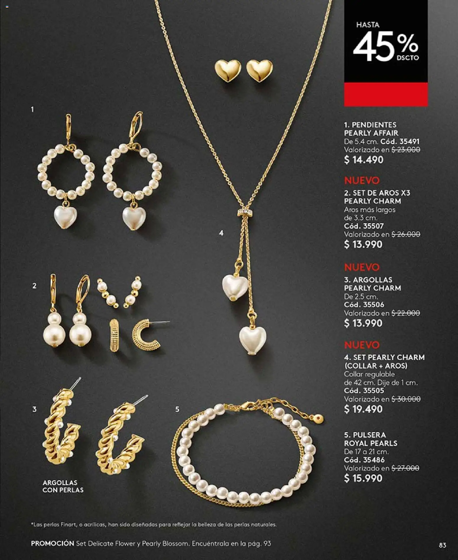 Catálogo Ésika Campaña 5 │ válido desde el 01.03.2026 | Página: 83 | Productos: Pulsera, Collar, Aros, Dije