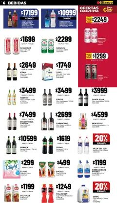Vista previa Diarco - Ofertas Pueblo Sur válido desde el 26.01.2026 | Página: 6 | Productos: Vodka, Gaseosa, Soda, Cerveza