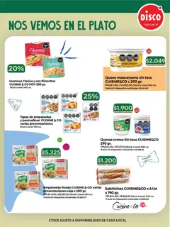 Disco - Especial Marcas Propias │ válido desde el 06.08.2025 | Página: 6 | Productos: Disco, Caja, Queso, Crema