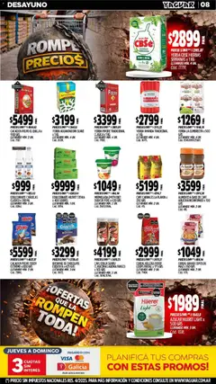 Vista previa Yaguar - Oferta Semanal Santa Fé válido desde el 13.04.2026 | Página: 8 | Productos: Azucar, Edulcorante, Chocolate, Mermelada