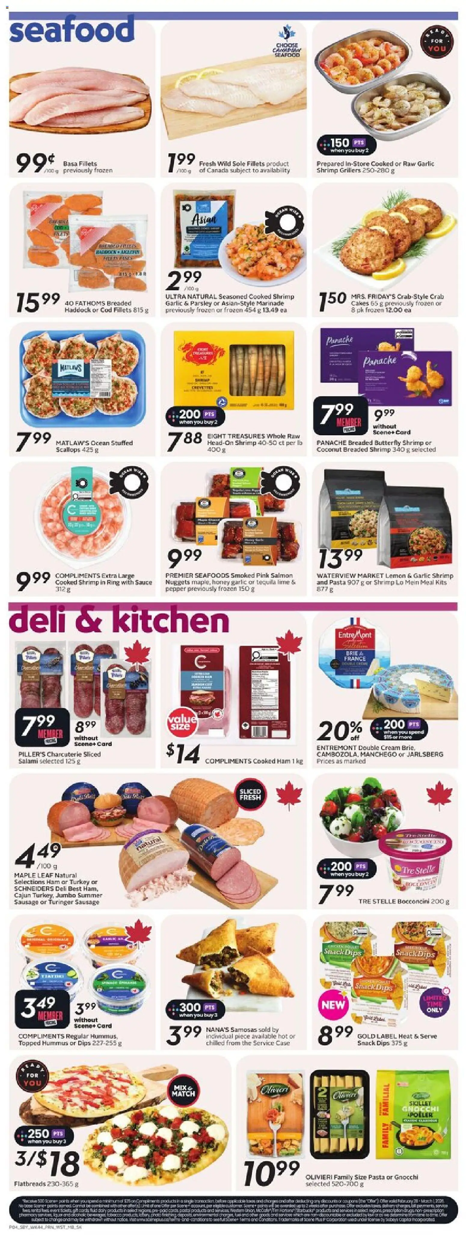 Safeway flyer valid from 26.02.2026 | Page: 7 | Products: Turkey, Case, Salami, Ham