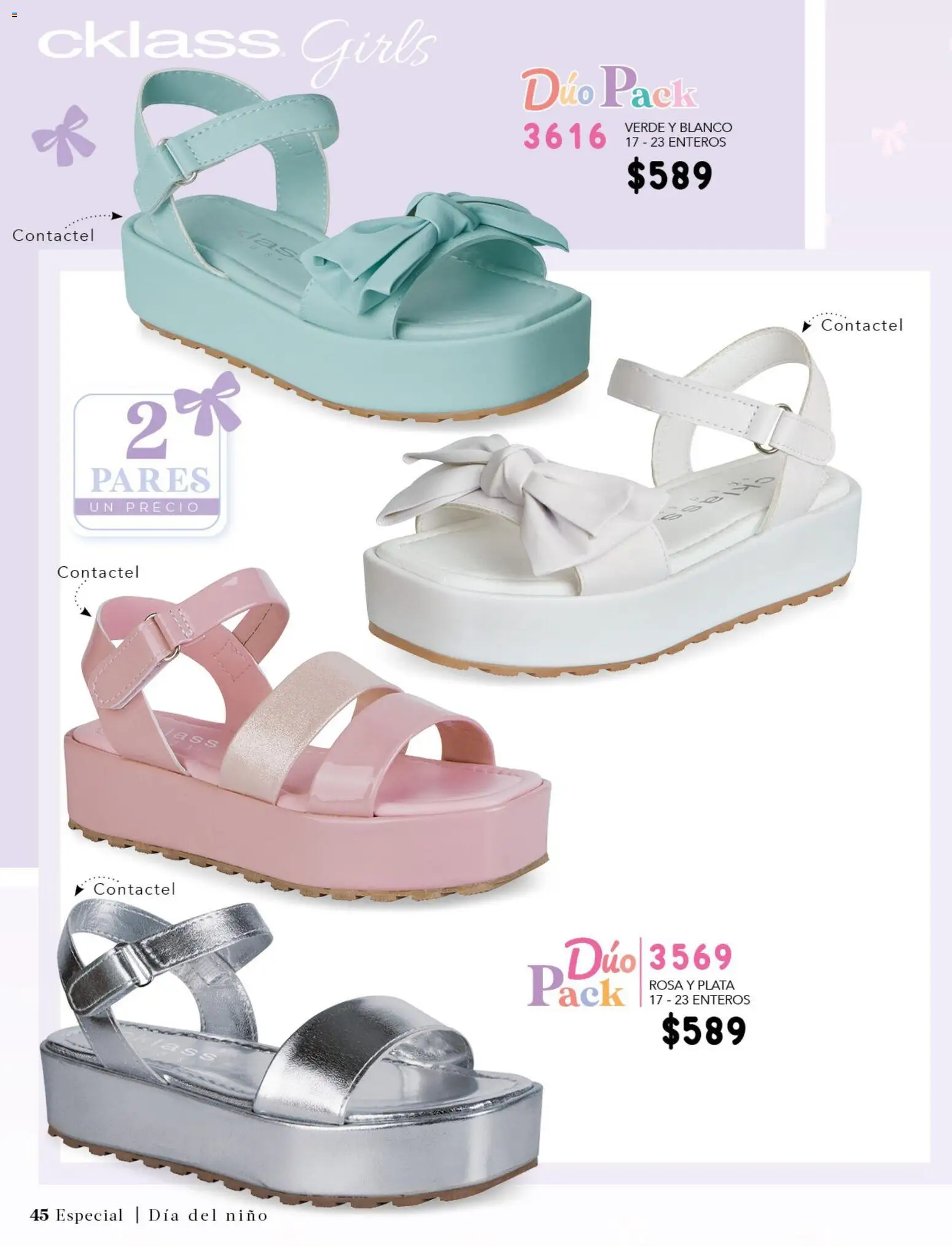 Nuevas ofertas de Cklass válidas en toda la República Mexicana desde el 26.03.2026. ¡Encuentra las mejores ofertas en Cklass catálogo Especial Día del Niño! | Página: 97