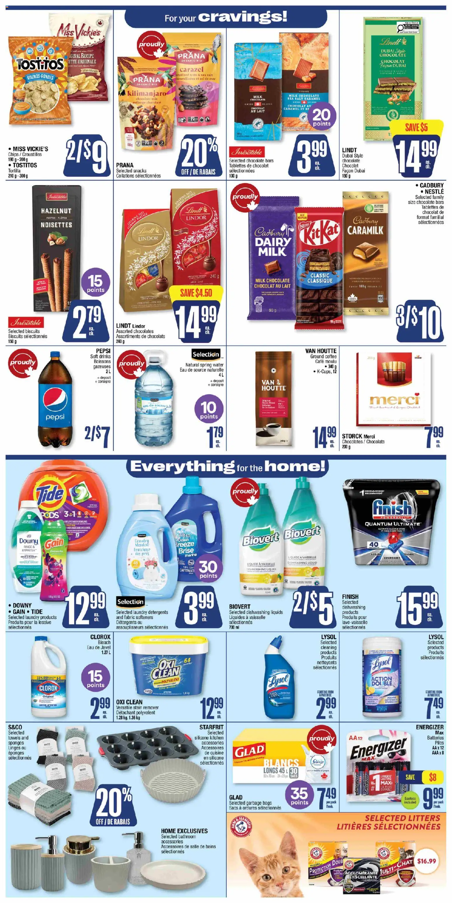 Jean Coutu flyer valid from 16.04.2026 | Page: 7 | Products: Chips, Milk, Coffee, Chocolate