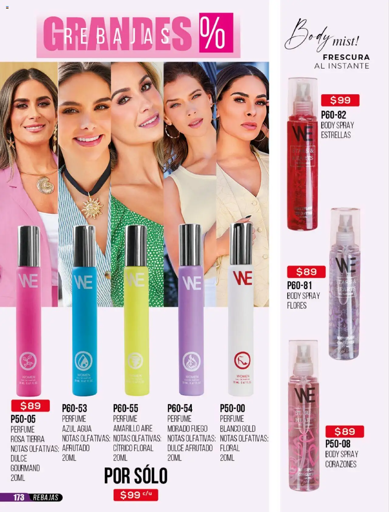 Nuevas ofertas de Cklass válidas en toda la República Mexicana desde el 23.06.2025. ¡Encuentra las mejores ofertas en Cklass catálogo Rebajas Sobre Calzado! | Página: 559 | Productos: Agua, Body, Perfume