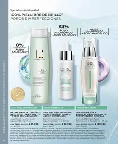 L'Bel catálogo C07/2026 -  Vista previa de la revista de la tienda L'Bel valido desde el 24.04.2026 | Página: 62 | Productos: Agua, Agua micelar, Crema, Desmaquillante