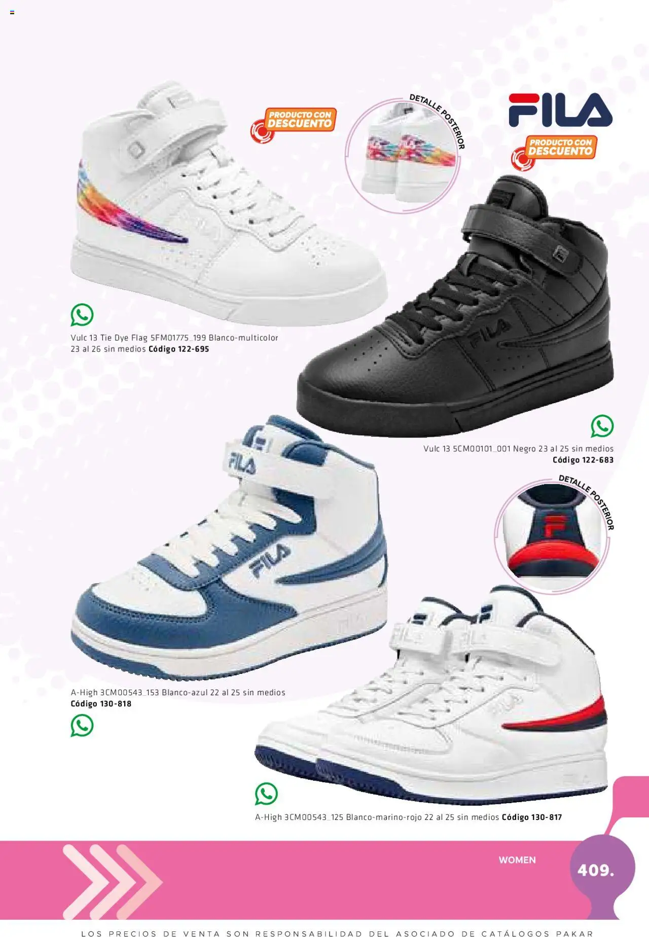 Nuevas ofertas de SC Pakar válidas en toda la República Mexicana desde el 06.03.2025. ¡Encuentra las mejores ofertas en SC Pakar catálogo Women! | Página: 409