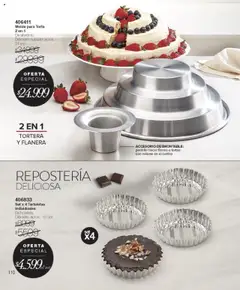 Violetta catálogo │ válido desde el 18.07.2025 | Página: 110 | Productos: Flanera, Molde, Torta