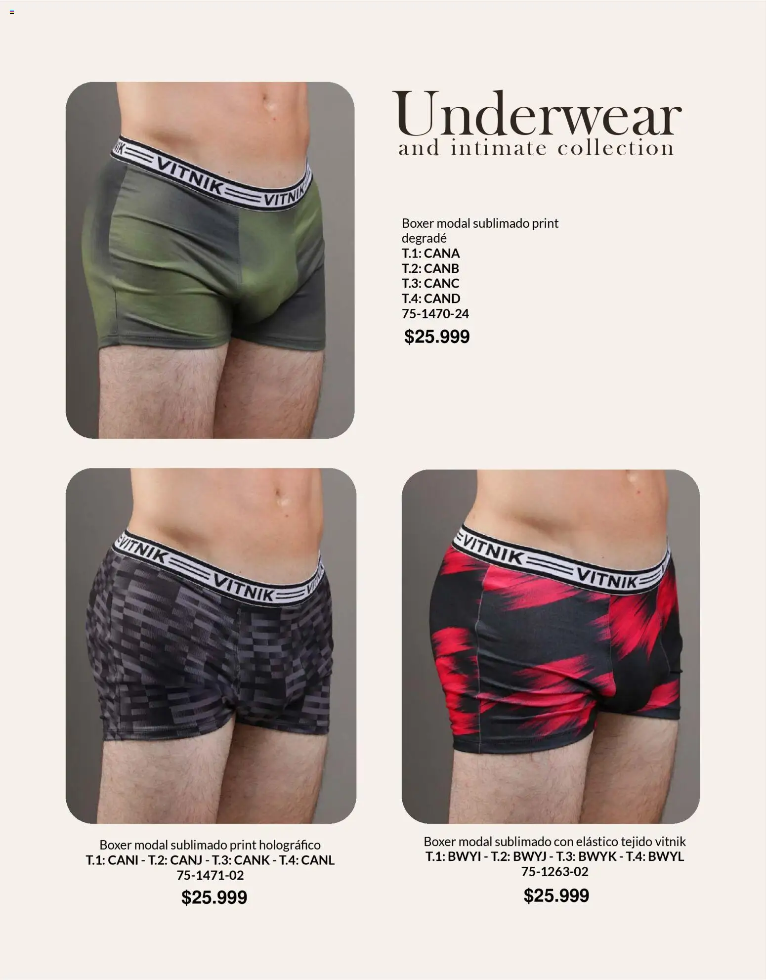 Vitnik - Underwear & Complements │ válido desde el 01.04.2026 | Página: 66