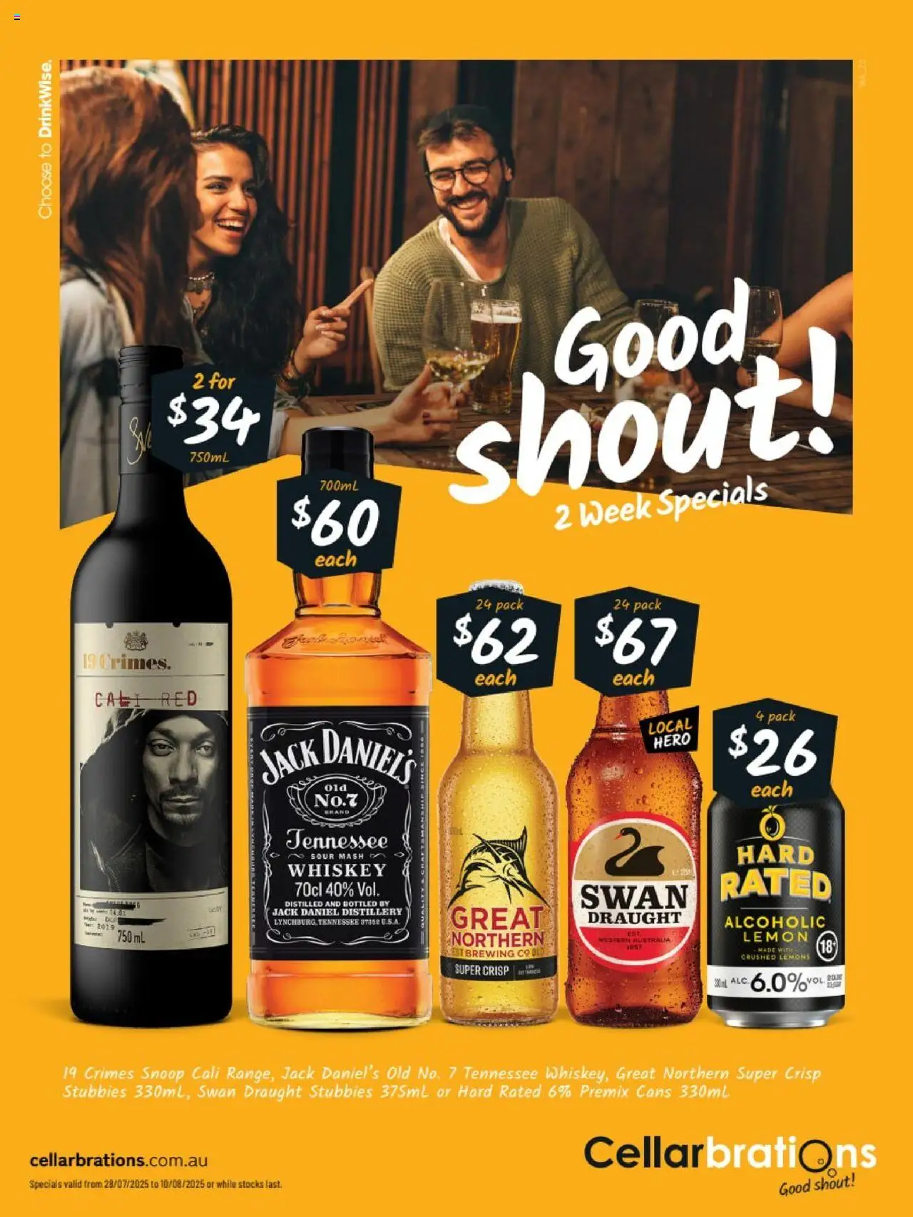 Cellarbrations catalogue - valid from 28.07.2025 | Page: 1 | Products: Whiskey, Lemon