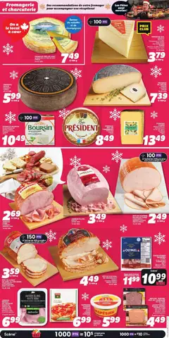 Preview of IGA weekly flyer / circulaire from shop IGA valid from 11.12.2025 | Page: 10 | Products: Turkey, Cheese, Ham, Pork