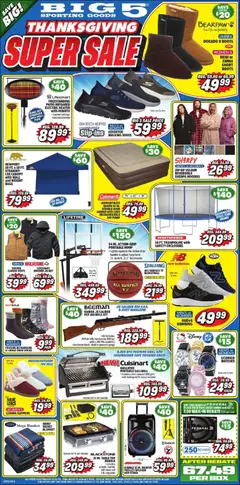 Preview of Big 5 Sporting Goods weekly ads valid from 29.11.2025