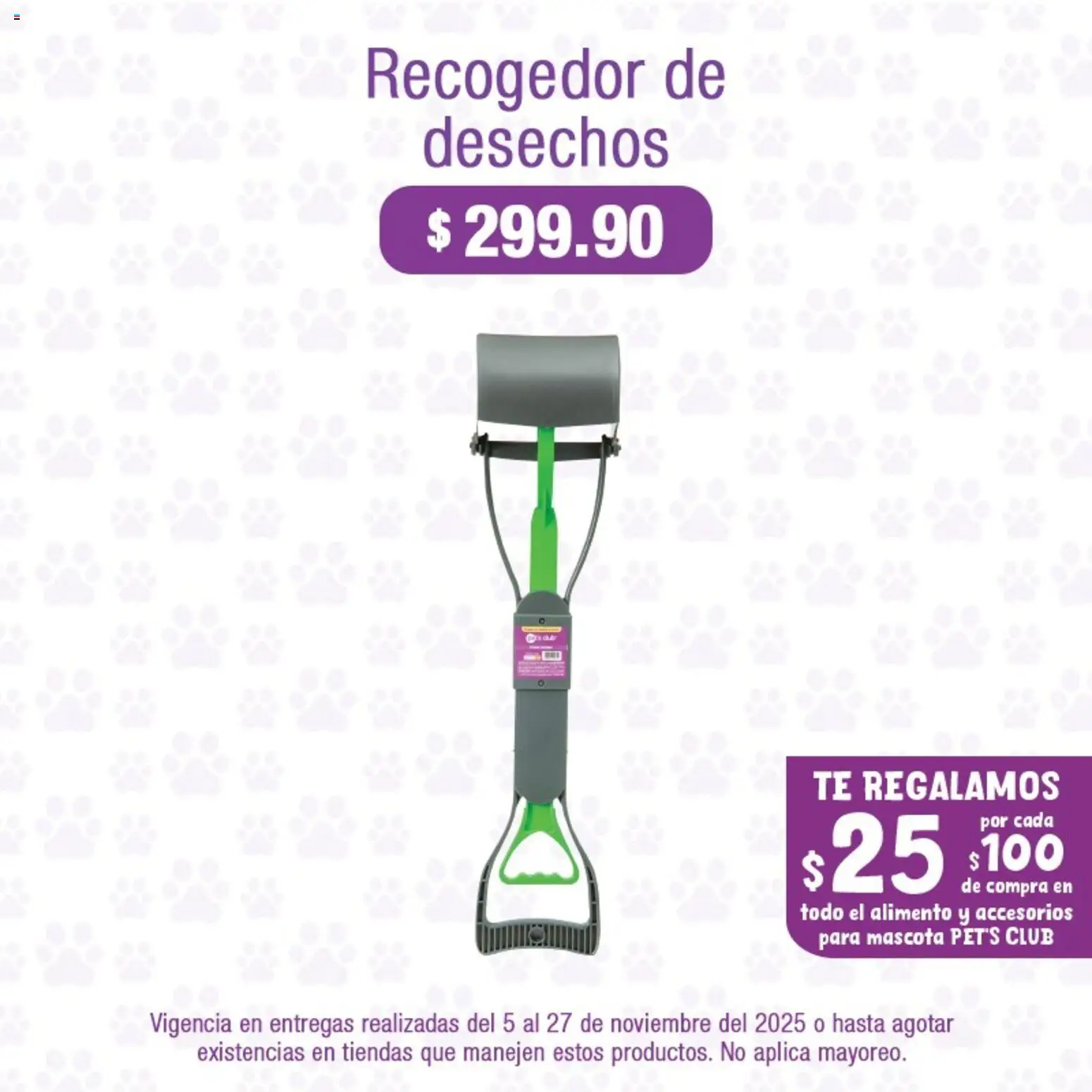 Nuevas ofertas de La Comer válidas en toda la República Mexicana desde el 05.11.2025. ¡Encuentra las mejores ofertas en La Comer folleto Pet's Club! | Página: 9 | Productos: Té