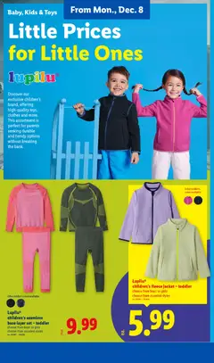 Preview of Lidl weekly ads valid from 03.12.2025 | Page: 31 | Products: Clothes, Jacket