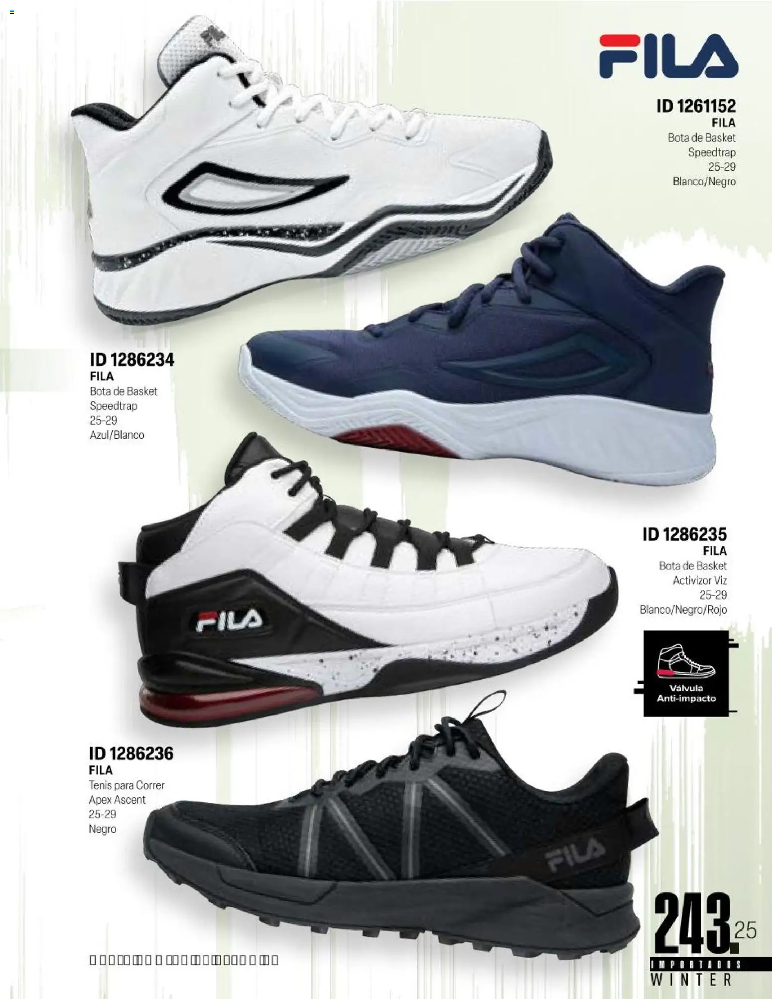 Nuevas ofertas de Price Shoes válidas en toda la República Mexicana desde el 11.11.2025. ¡Encuentra las mejores ofertas en Price Shoes catálogo Importados Winter 2025  ! | Página: 243 | Productos: Tenis, Válvula