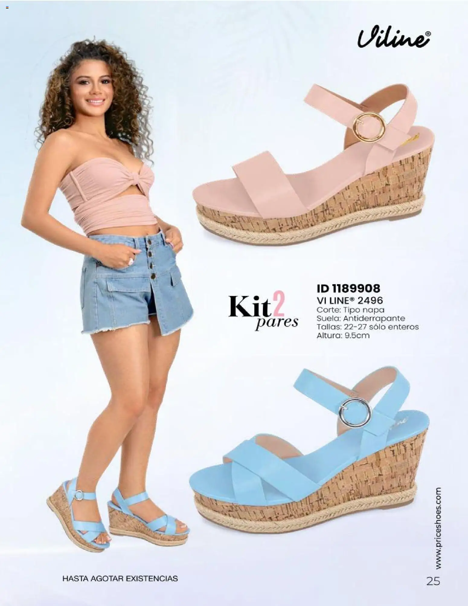 Nuevas ofertas de Price Shoes válidas en toda la República Mexicana desde el 23.04.2026. ¡Encuentra las mejores ofertas en Price Shoes catálogo Sandalias Kits! | Página: 25