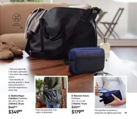 Nuevas ofertas de AVON válidas en toda la República Mexicana desde el 13.09.2025. ¡Encuentra las mejores ofertas en B. Neceser Arturo, Poliéster. 20 x 12 x 6 cm (196694) 19 pts! | Página: 135 | Productos: Maleta, Neceser, Té