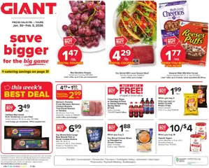 Preview of Giant weekly ads valid from 30.01.2026