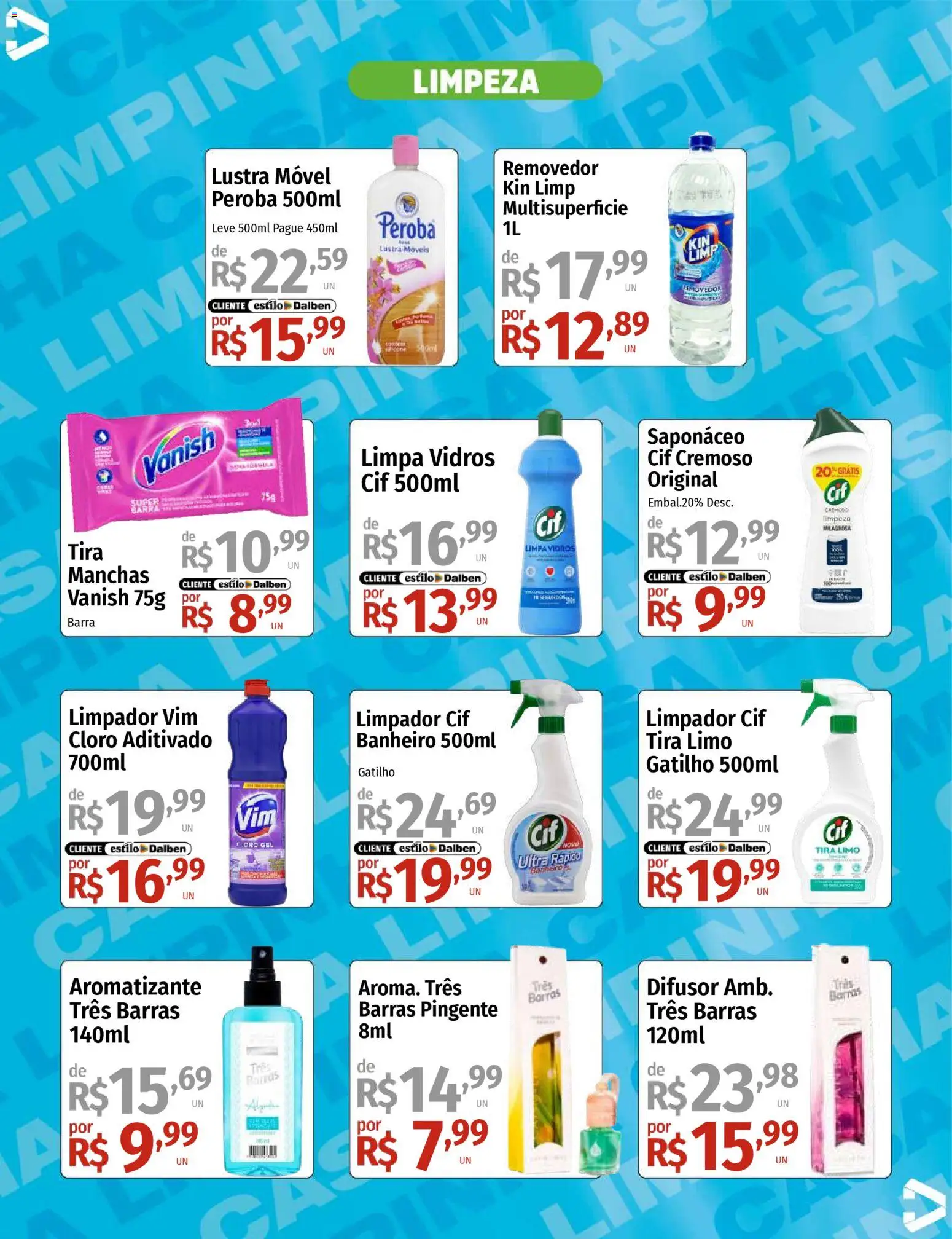 Supermercado Dalben Folheto - válido de 27.10.2025 | Página: 2 | Produtos: Difusor, Lustra móveis, Cloro, Vanish