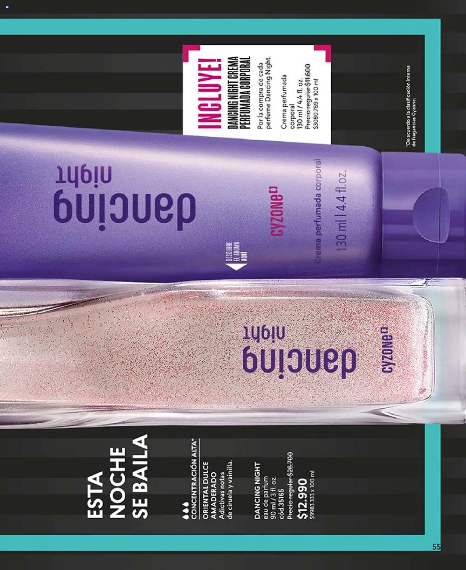 Catálogo CyZone Campaña 6 │ válido desde el 01.04.2026 | Página: 55 | Productos: Perfume, Crema