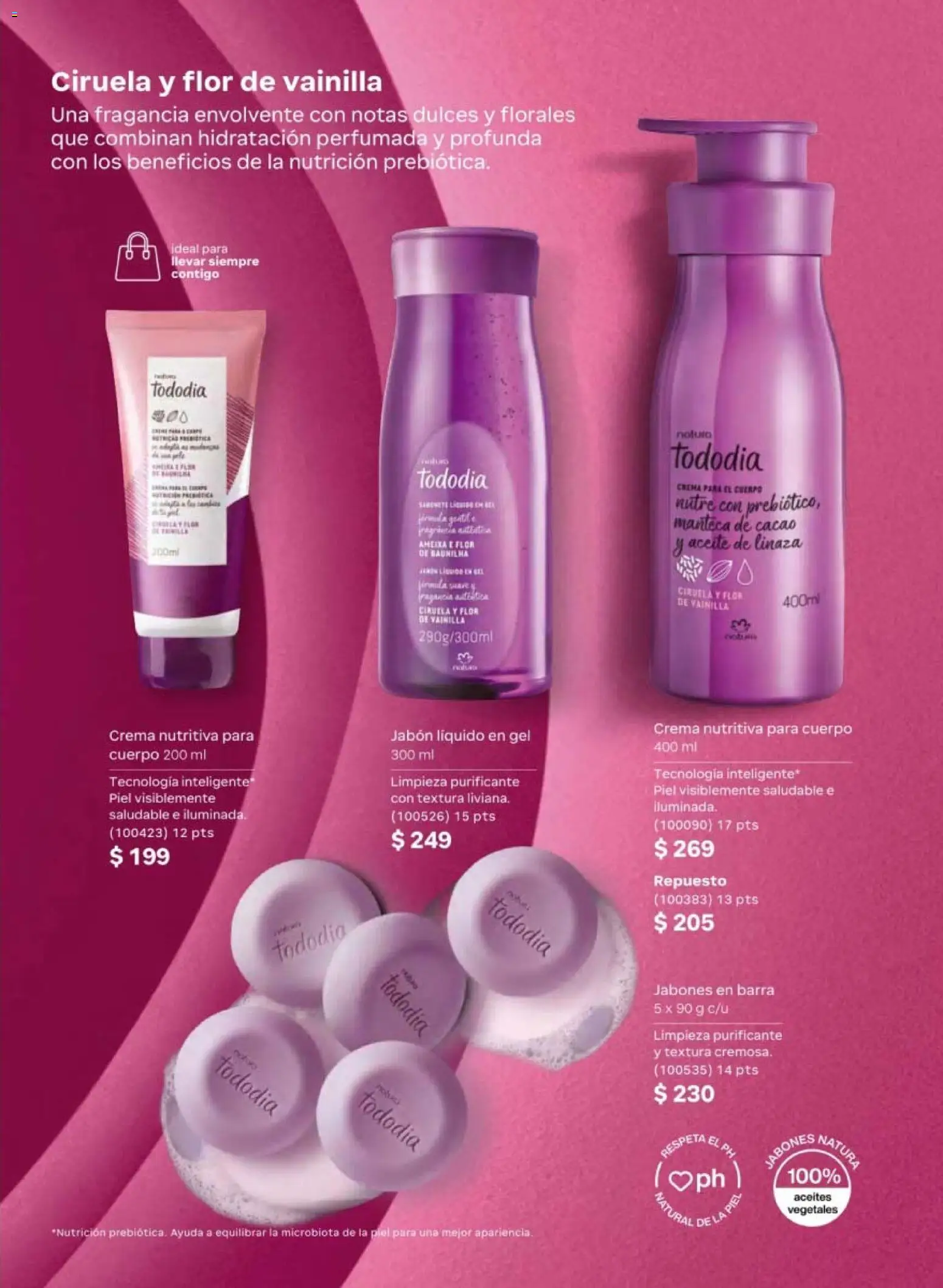 Nuevas ofertas de Natura válidas en toda la República Mexicana desde el 20.02.2026. ¡Encuentra las mejores ofertas en Natura campaña 4 2026! | Página: 105 | Productos: Jabón líquido, Dulces, Cacao, Jabón