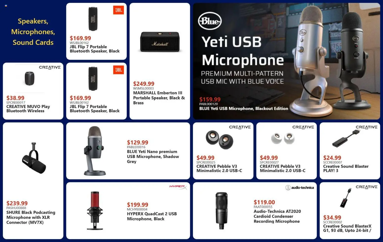 Canada Computers flyer valid from 30.01.2026 | Page: 10 | Products: Connector, Microphone