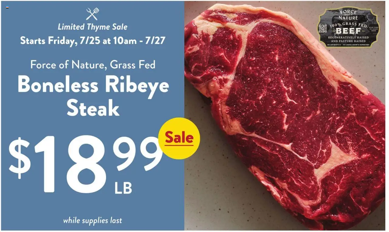 Fresh Thyme Weekly Ad - PA - valid from 23.07.2025 | Page: 3 | Products: Beef