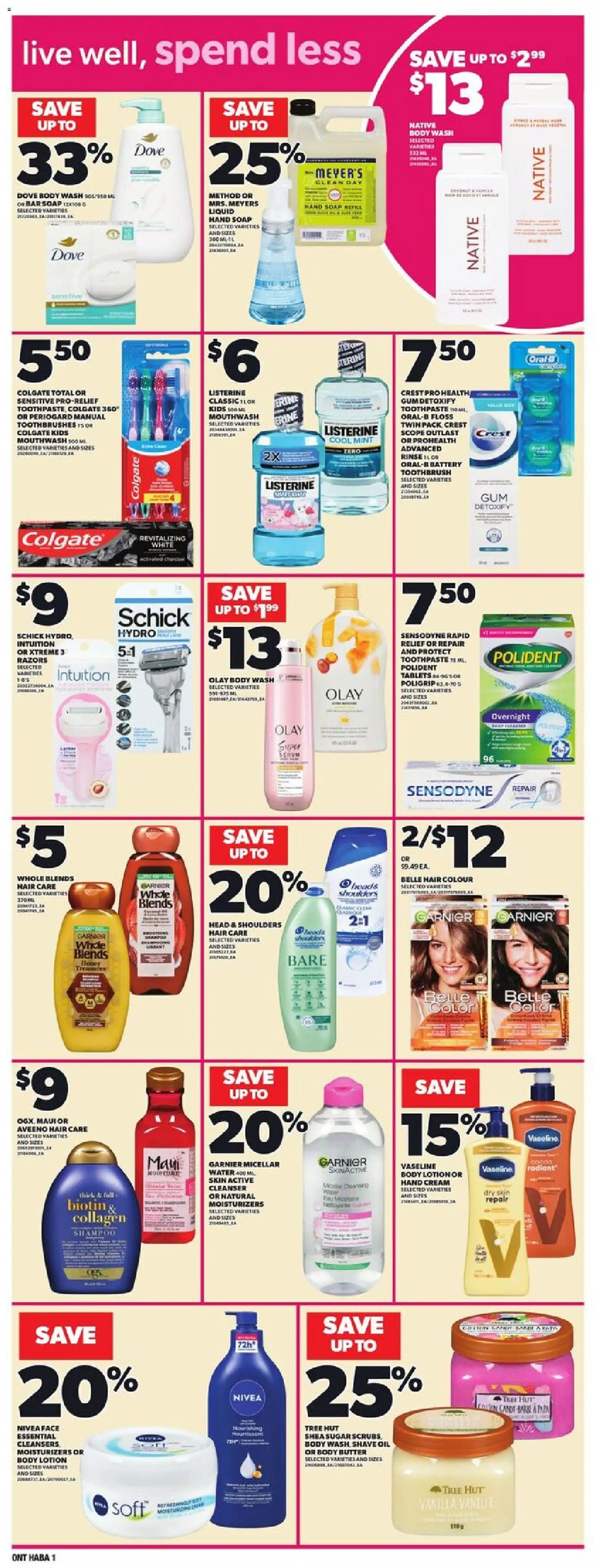 Independent Grocer flyer valid from 06.11.2025 | Page: 14 | Products: Body lotion, Mouthwash, Battery, Butter