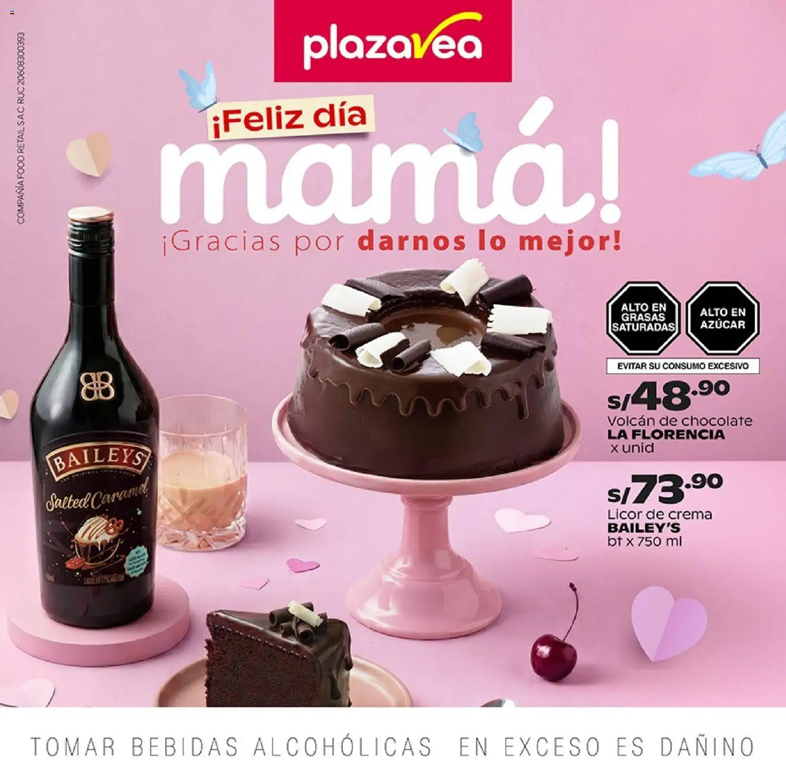 Catálogo Plaza Vea válido desde 27.04.2026 | Página: 1 | Productos: Chocolate, Crema