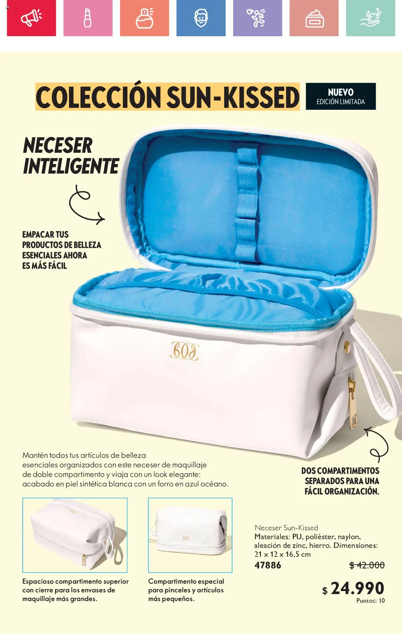 Oriflame catálogo │ válido desde el 21.06.2025 | Página: 127 | Productos: Neceser, Maquillaje