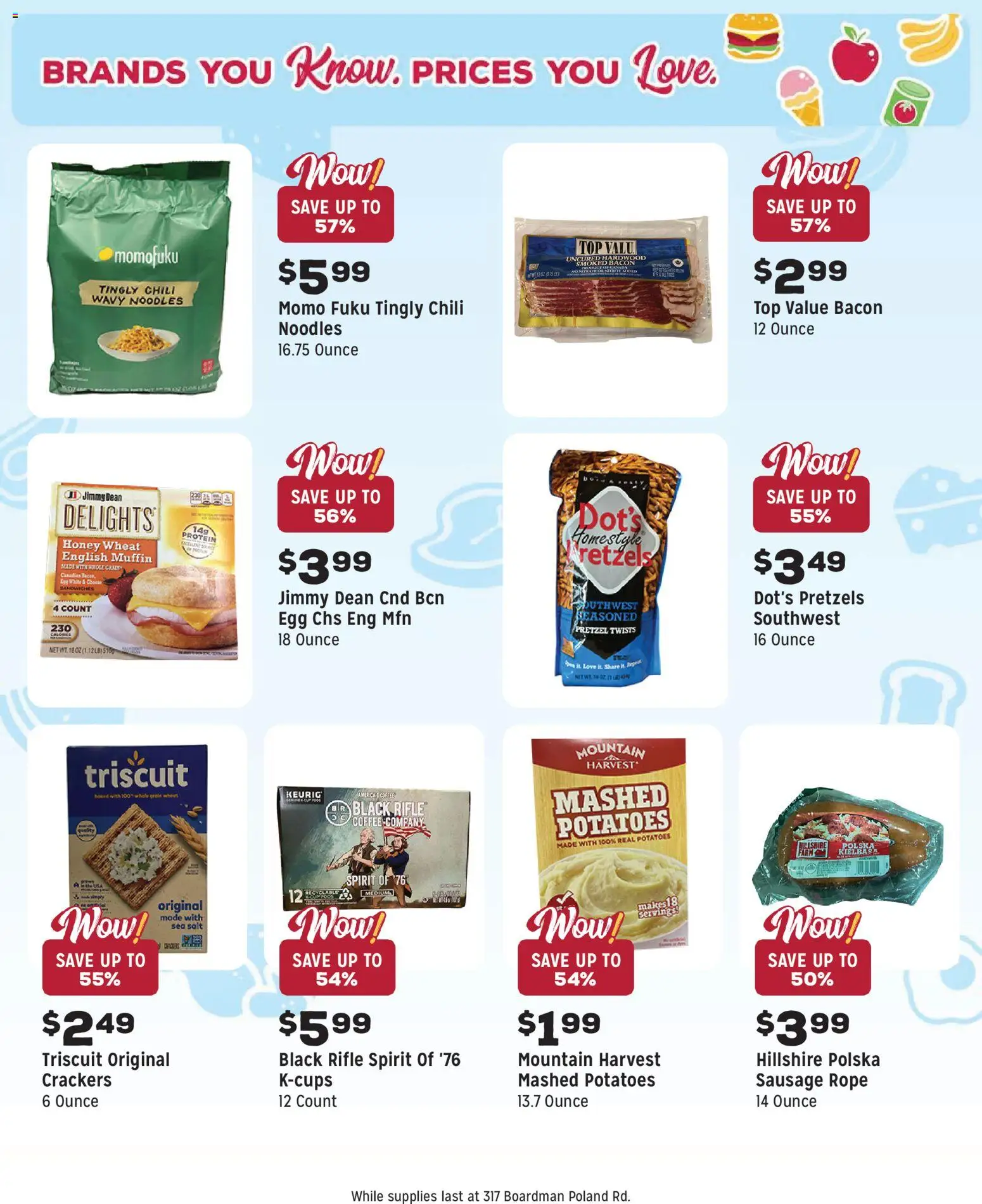 Grocery Outlet Weekly Ad - OH - valid from 21.01.2026 | Page: 10 | Products: Coffee, Noodles, Potatoes, Muffin