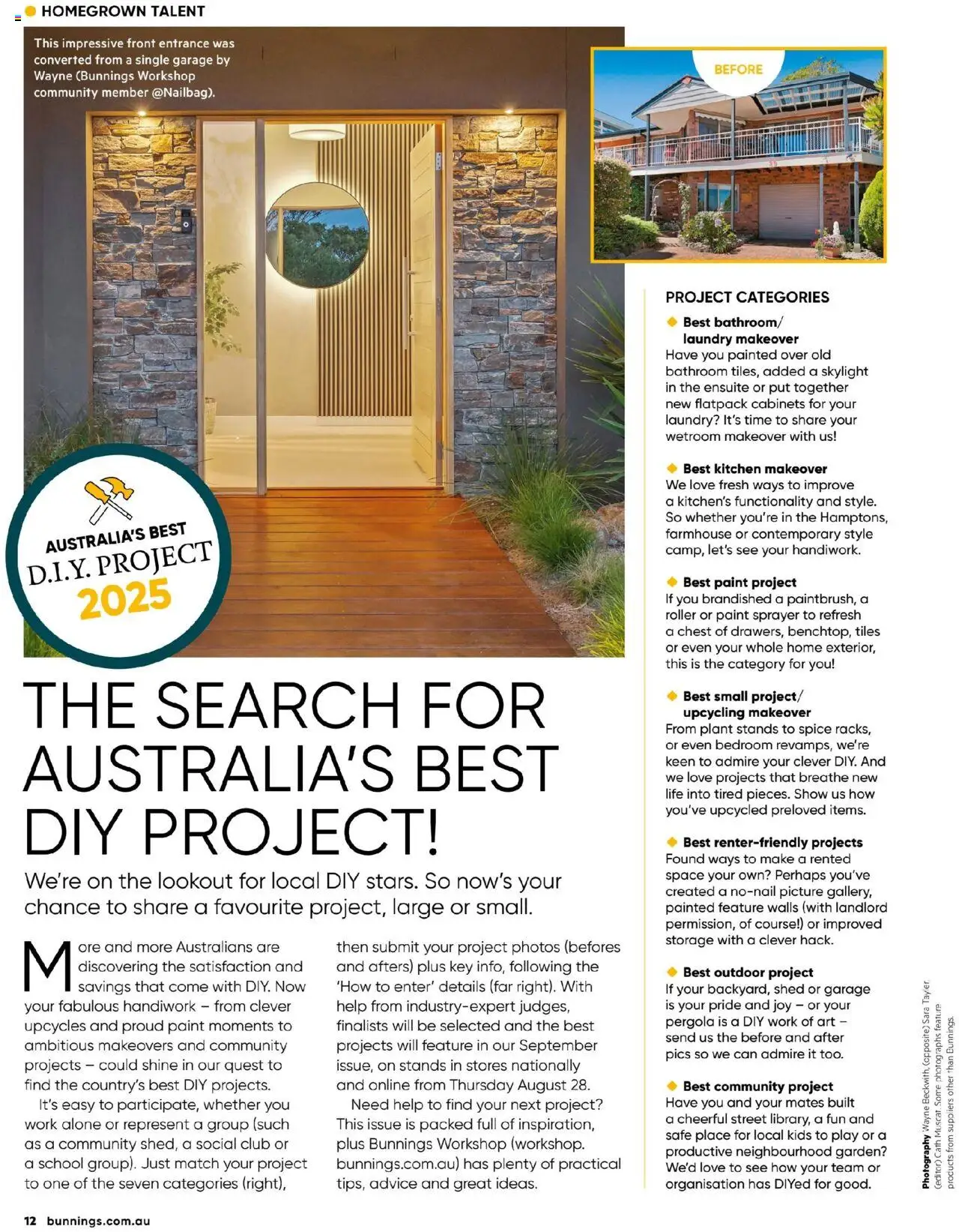 Bunnings Warehouse catalogue - valid from 01.07.2025 | Page: 12 | Products: Plant, Picture, Safe, Bathroom
